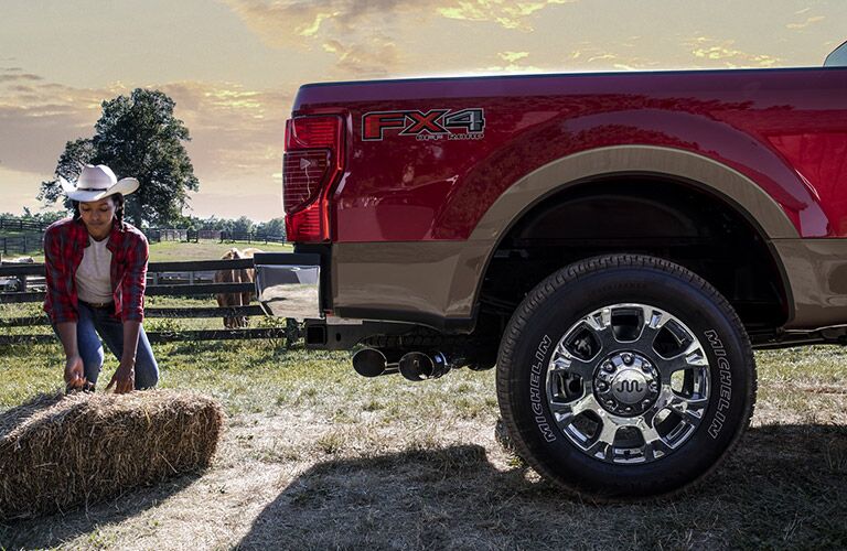 2020 Ford F-250 rear end