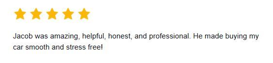 helpful, honest, and professional. He made buying my car smooth and stress free!