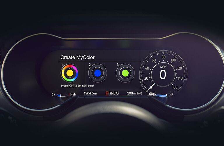 2020 Ford Mustang instrument panel