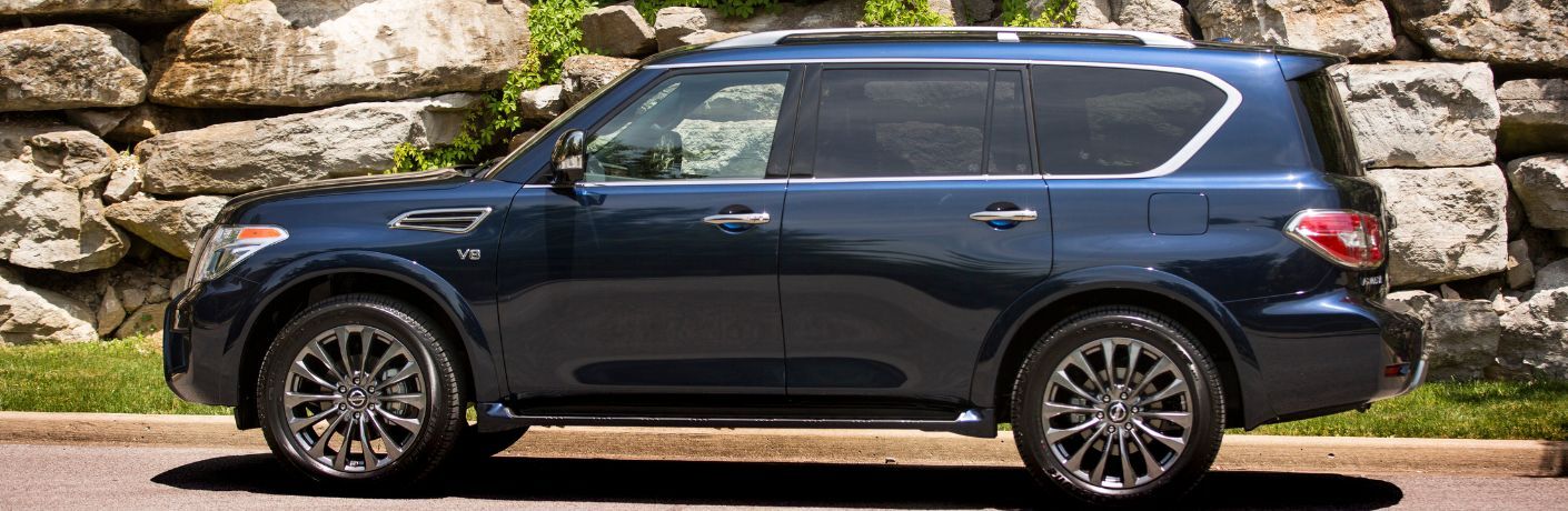 Side view of the 2020 Nissan Armada