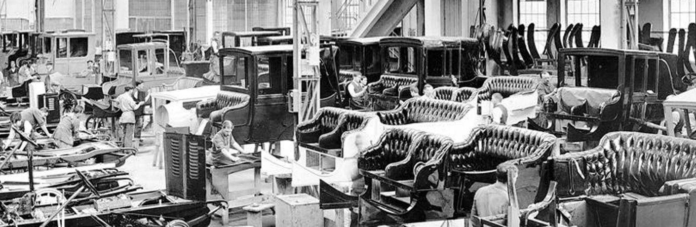 MB production line for one of first cars