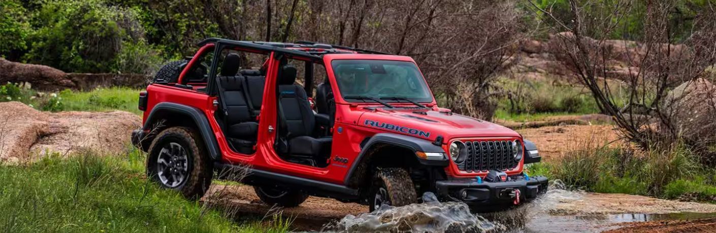 side view image of the 2025 Jeep Wrangler