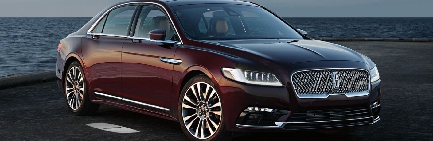 2020 Lincoln Continental parked by water