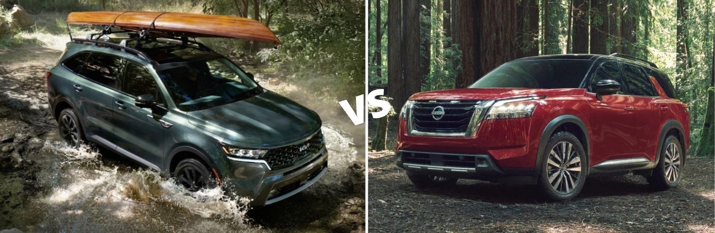 2022 Kia Sorento vs 2022 Nissan Pathfinder