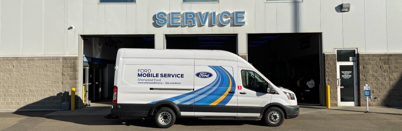 Sherwood Ford Mobile Service van