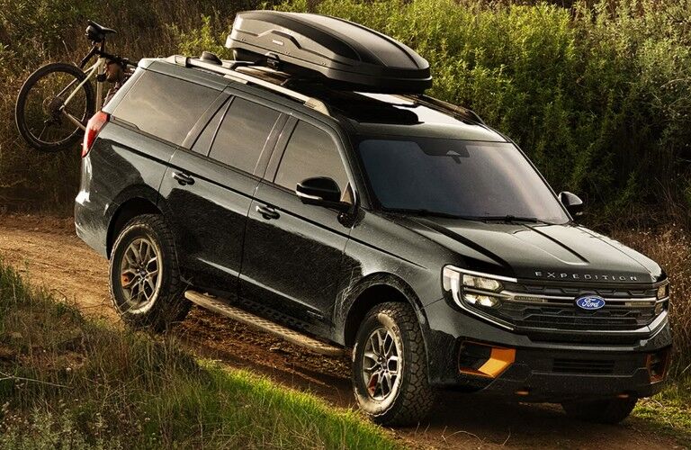 2027 Ford Expedition on a decline
