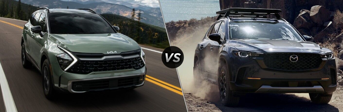 2023 Kia Sportage vs 2023 Mazda CX-50