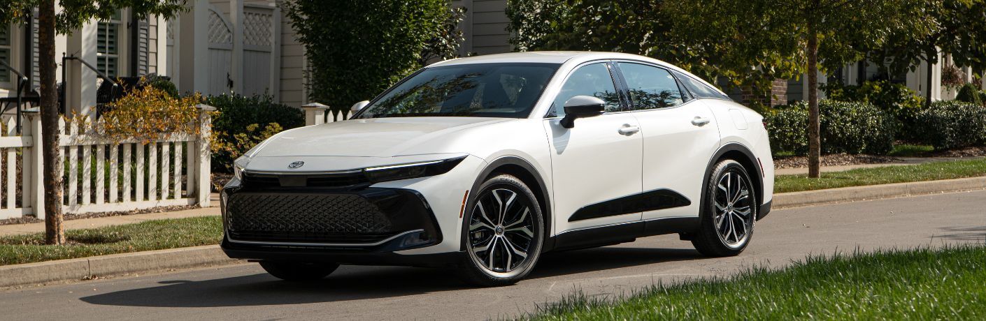 2023 Toyota Crown Front and Side View