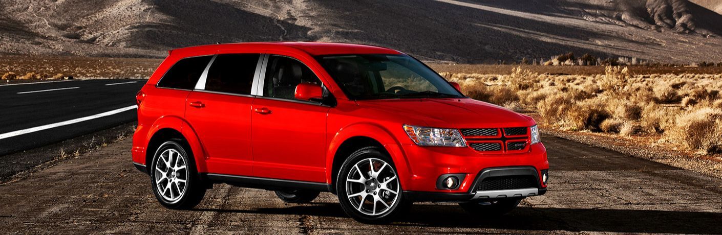 A parked 2017 Dodge Journey