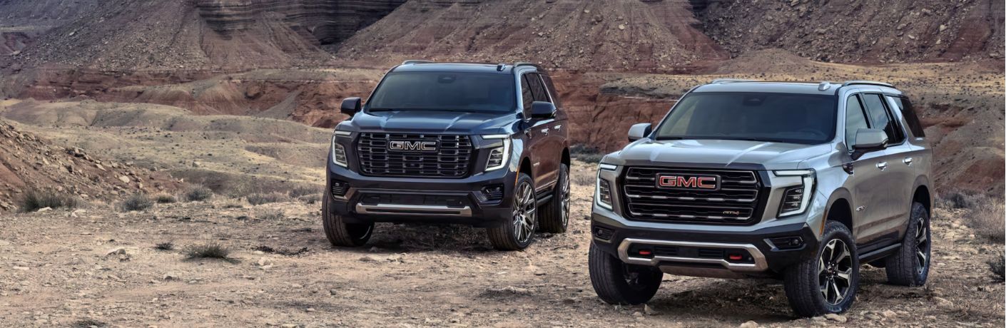 two models of the 2025 GMC Yukon