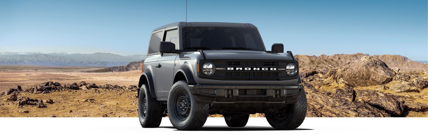 2021 Ford Bronco Black Diamond front view