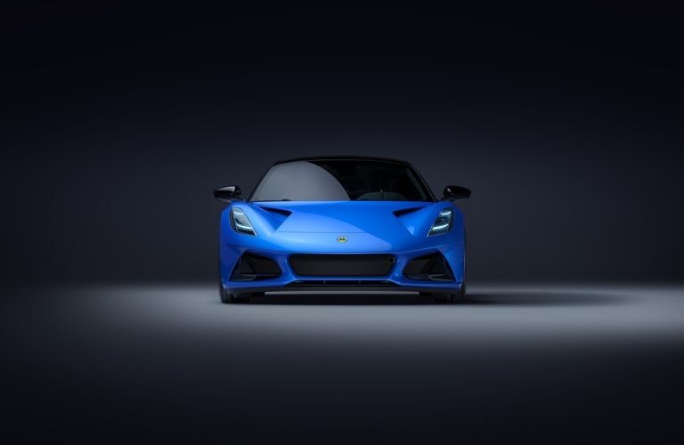 Front view of the 2023 Lotus Emira