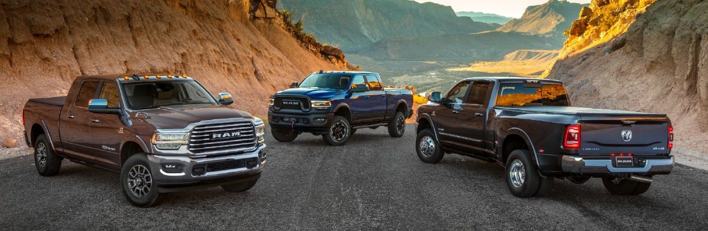 2021 RAM Heavy Duty Lineup Exterior Profiles