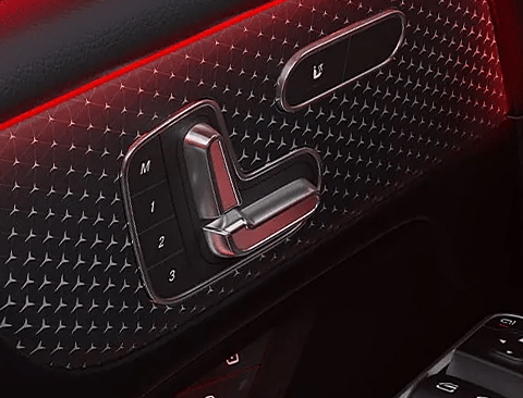 GLB SUV Seating Controls