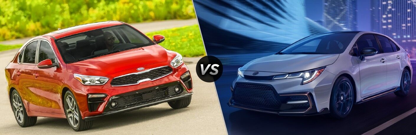 2021 Kia Forte vs 2021 Toyota Corolla