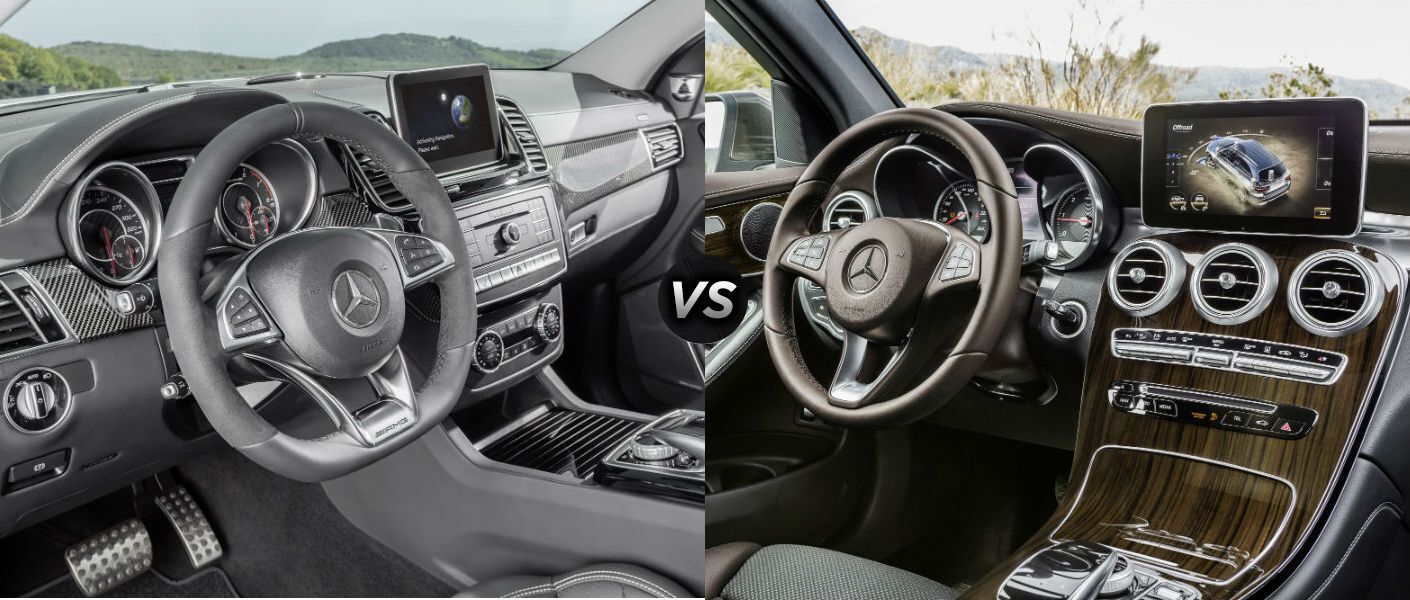 2016 Mercedes-Benz GLE-Class vs. 2016 Mercedes-Benz GLC-Class