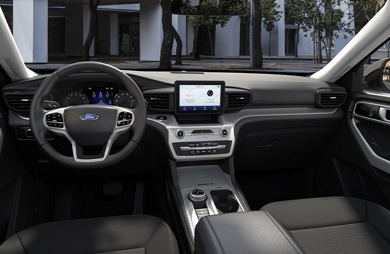 2021 Ford Explorer XLT front seats