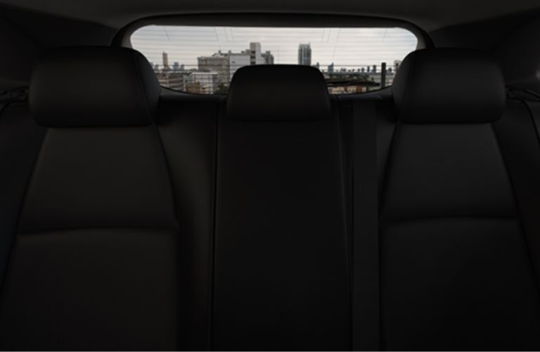 rear seat view of the 2024 Mazda CX-30 2.5 S
