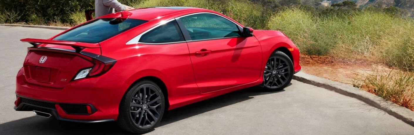 2020 Honda Civic Si Coupe rear view