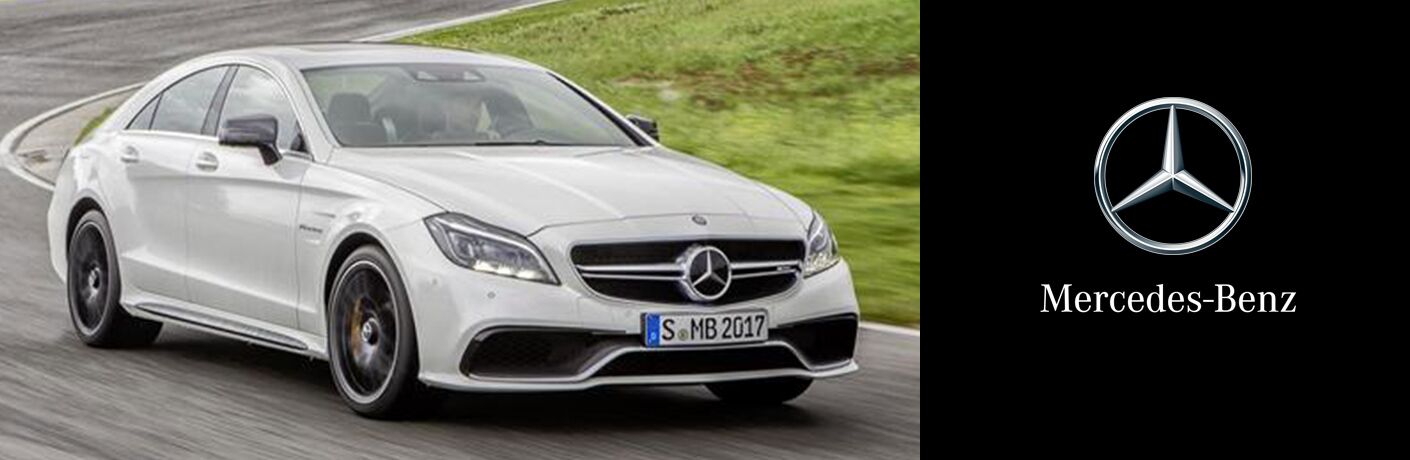 MB sedan exterior front fascia passenger side to left of black square with MB logo