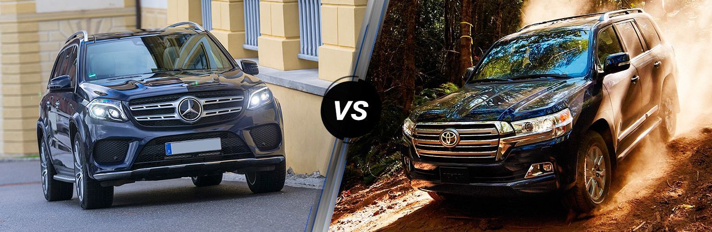 2017 Mercedes-Benz GLS vs 2017 Toyota Land Cruiser