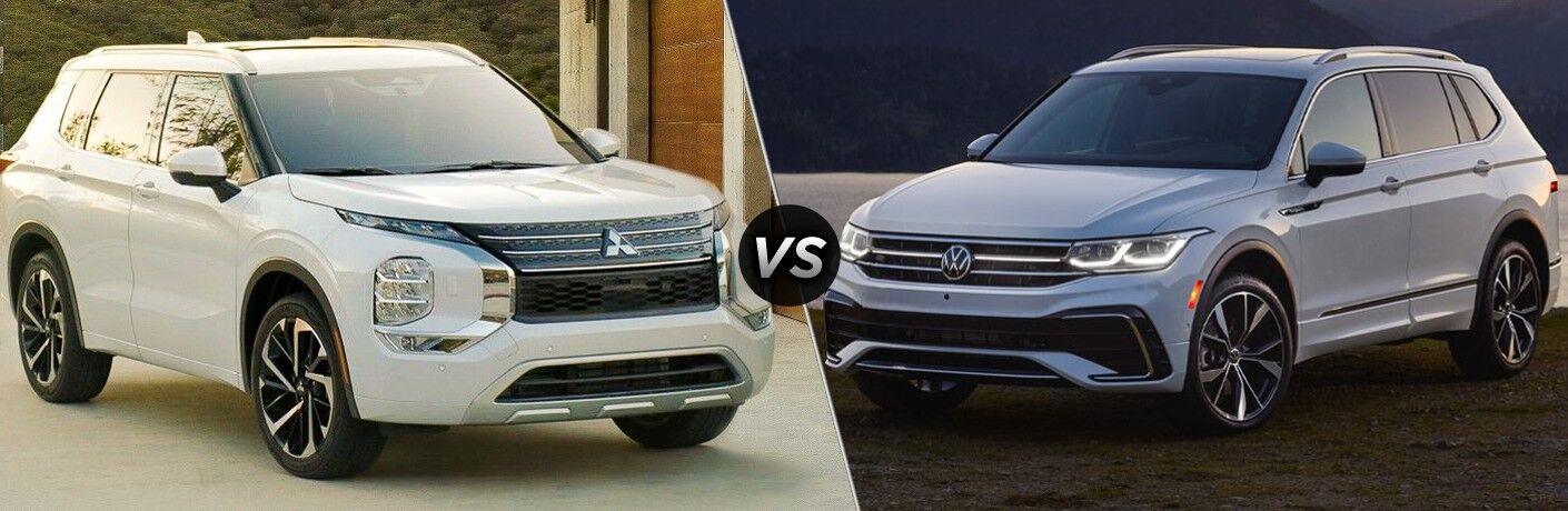 2022 Mitsubishi Outlander vs 2022 VW Tiguan