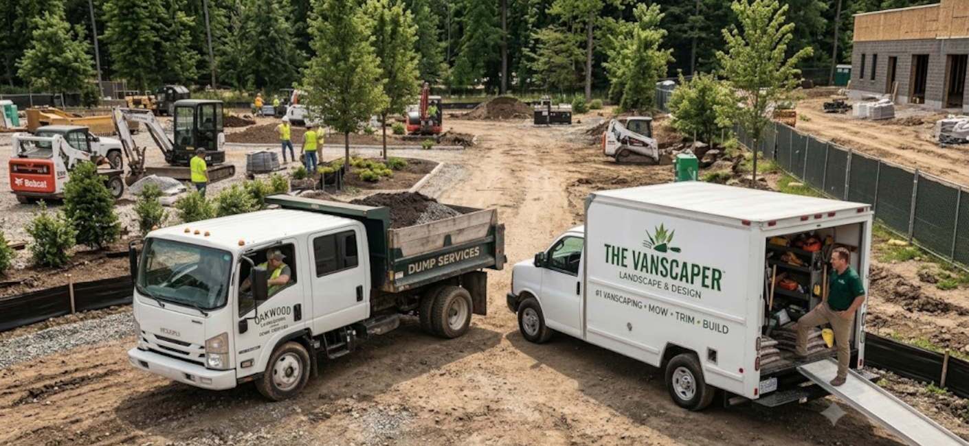 Landscape Dump Trucks vs Vanscapers