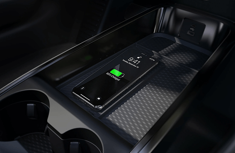 2022 Ford Mustang Mach-E Select wireless charging pad