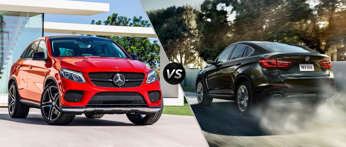 2016 Mercedes-Benz GLE Coupe vs 2016 BMW X6