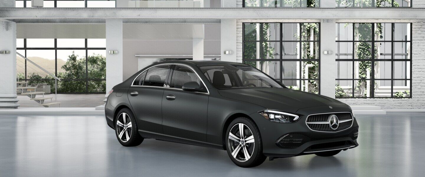 Graphite Grey Magno 2025 Mercedes-Benz C-Class Sedan exterior