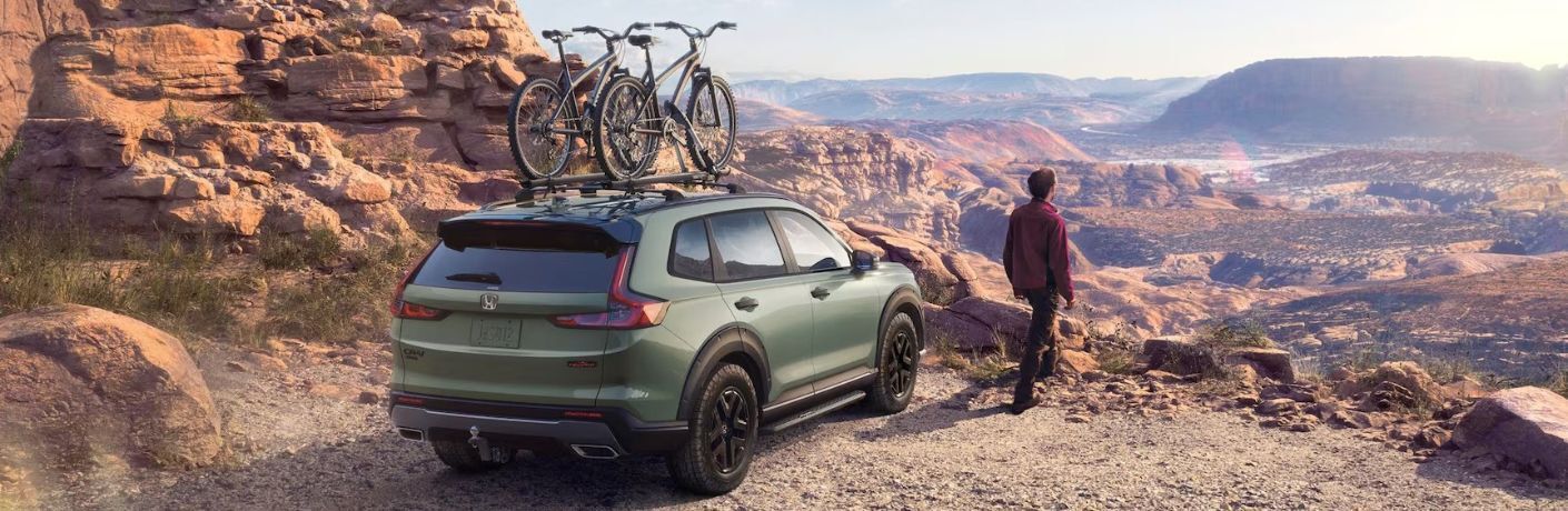 2026 Honda CR-V overlooking a valley