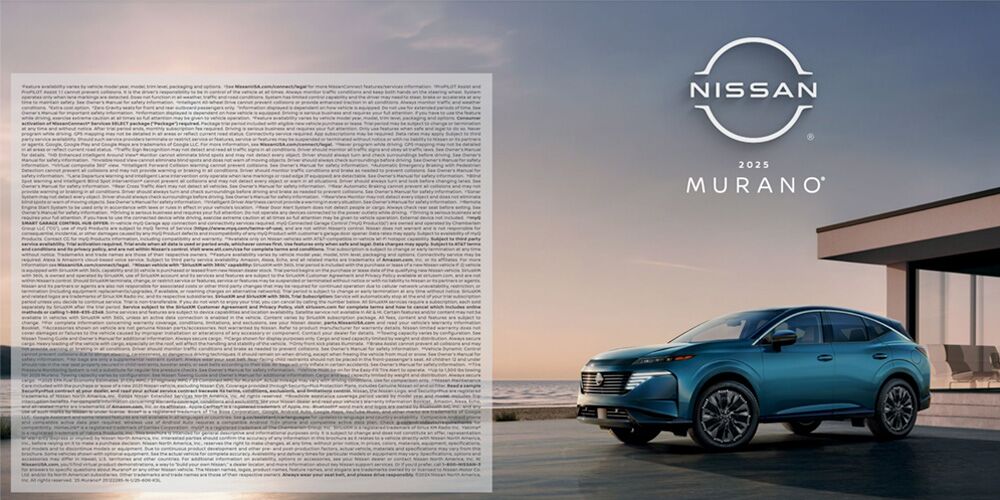 Model Brochure Nissan Murano®