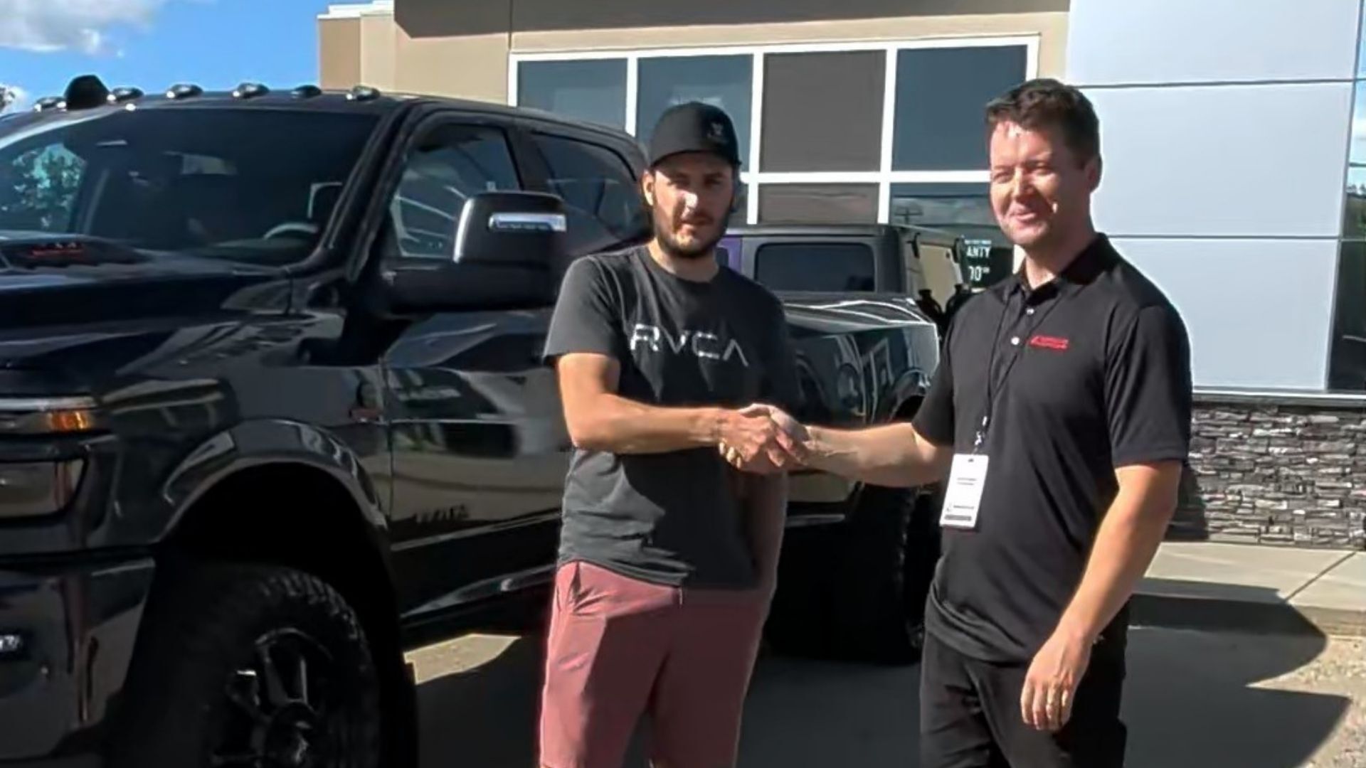 Delane and Adam at Redwater Dodge
