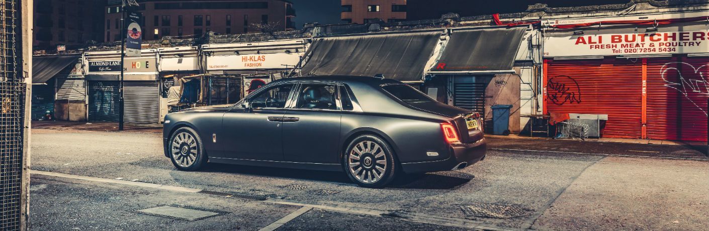 2019 Rolls-Royce Phantom Exterior Driver Side Rear Profile
