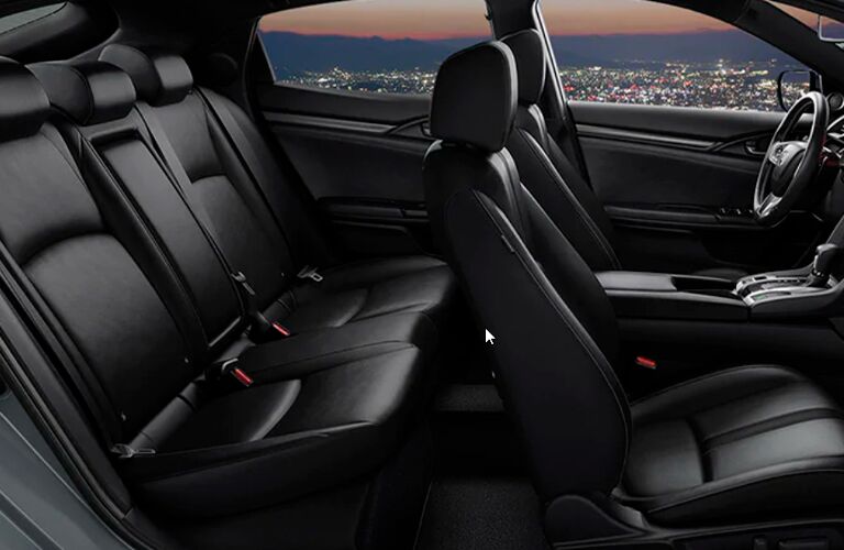 2021 Honda Civic Hatchback seating side view