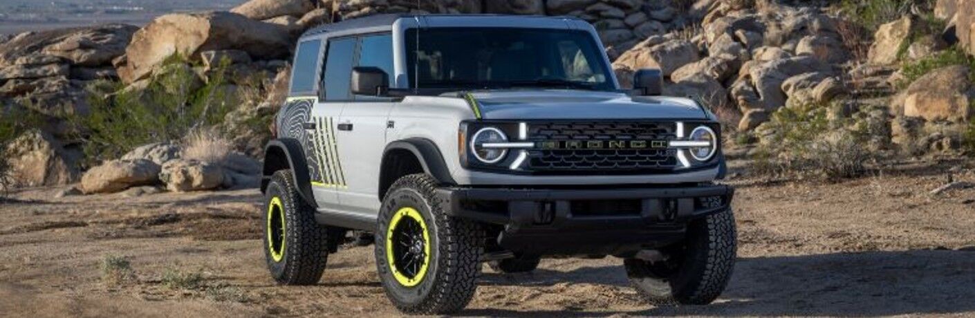 2027 Ford Bronco RTR model front view