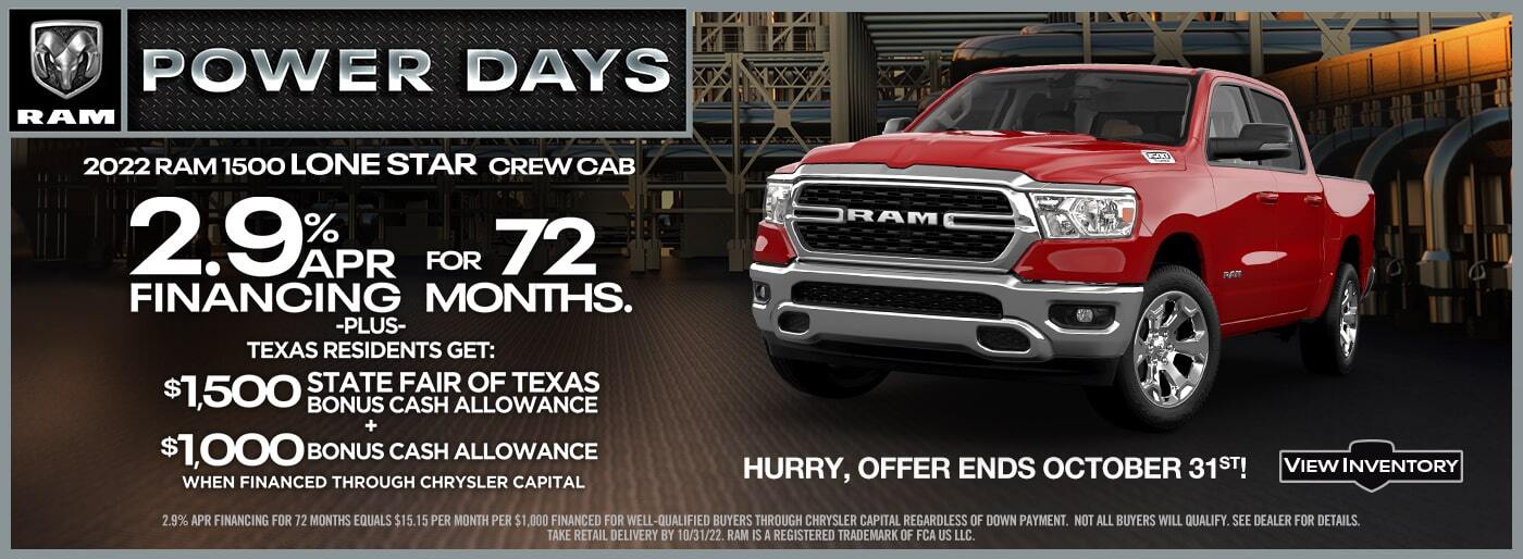 Chrysler, Dodge, Intimidator, Jeep, RAM, Spartan, Wagoneer Dealership