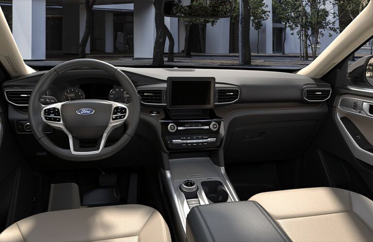 2021 Ford Explorer Limited front seats