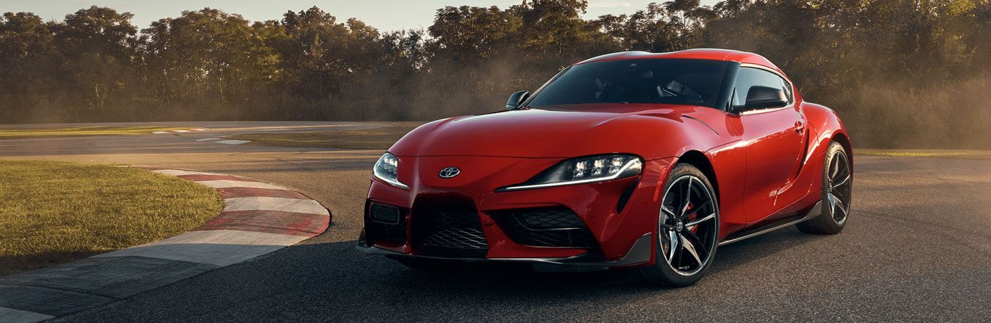 2020 Toyota GR Supra in red