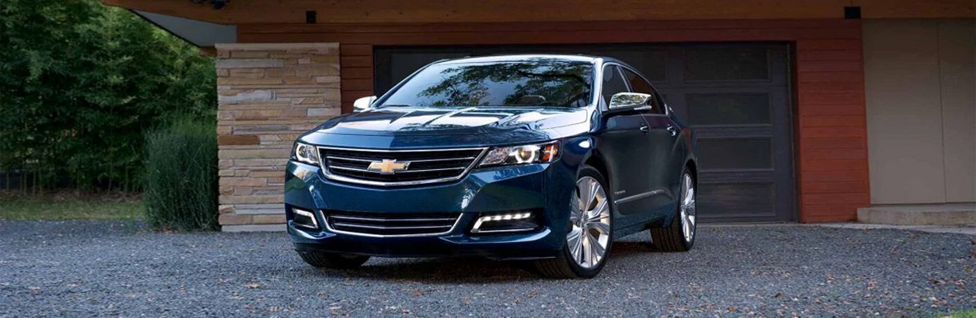 Blue Chevy Impala