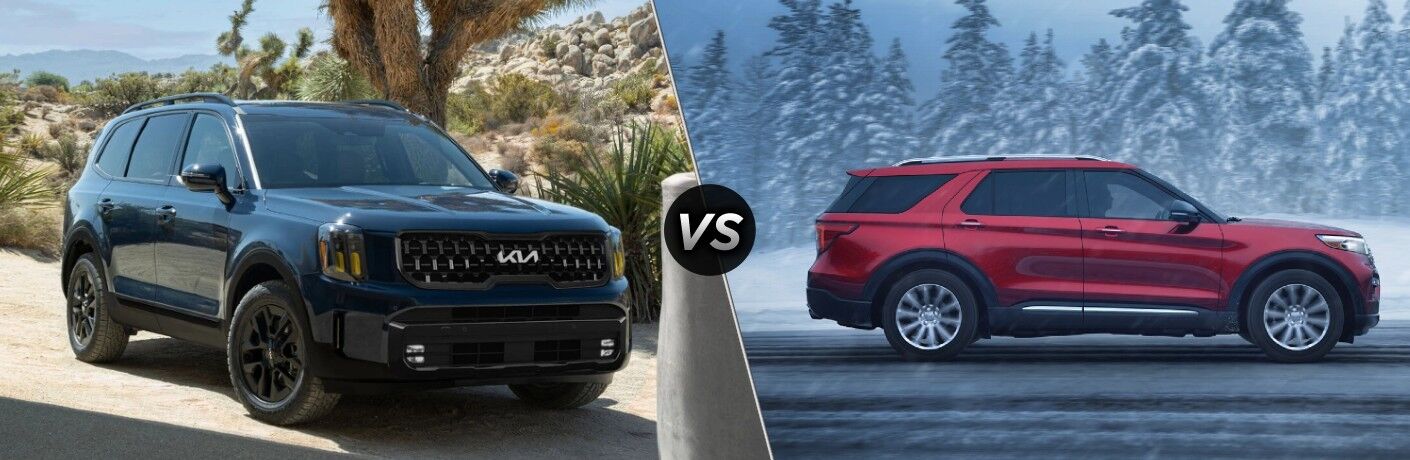 2024 Kia Telluride vs. 2024 Ford Explorer