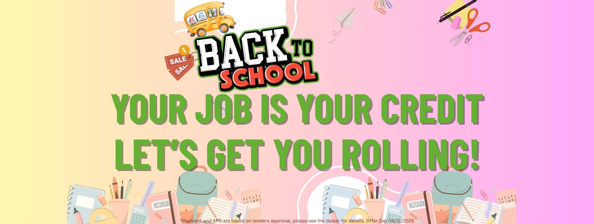 Back to School - Credit