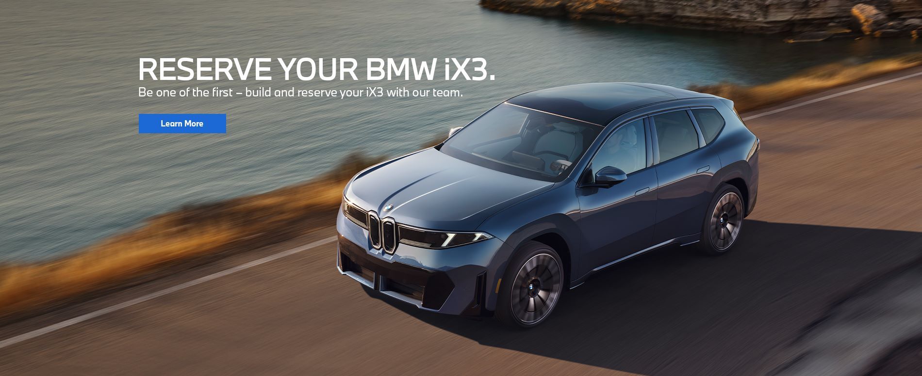 Reserve Your BMW iX3.