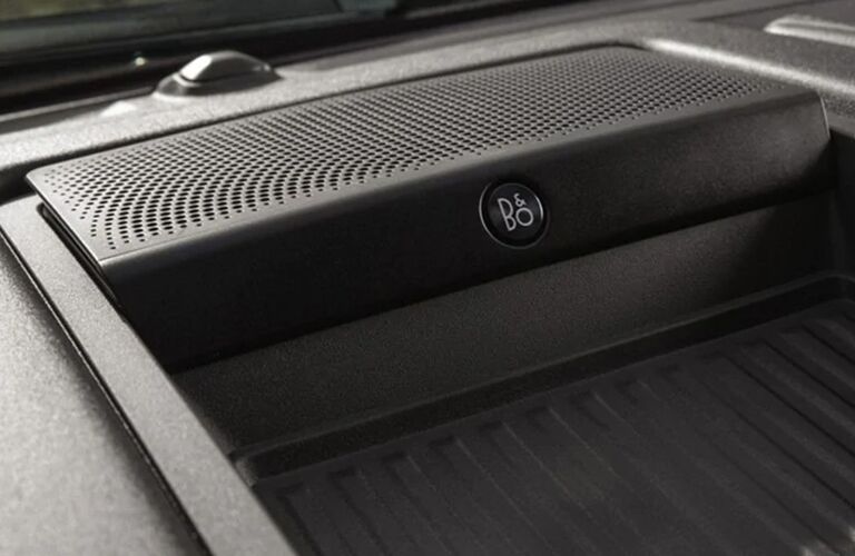 2021 Ford F-350 SRW Lariat speaker close up