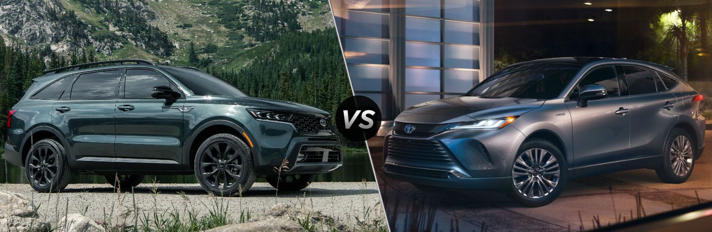 2021 Kia Sorento vs 2021 Toyota Venza