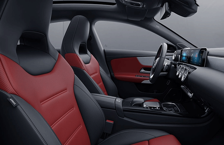 2021 Mercedes-Benz CLA Coupe front seat side view