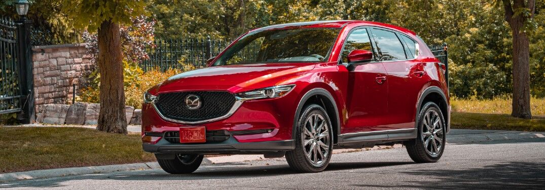 2020 Mazda CX-5 front quarter view