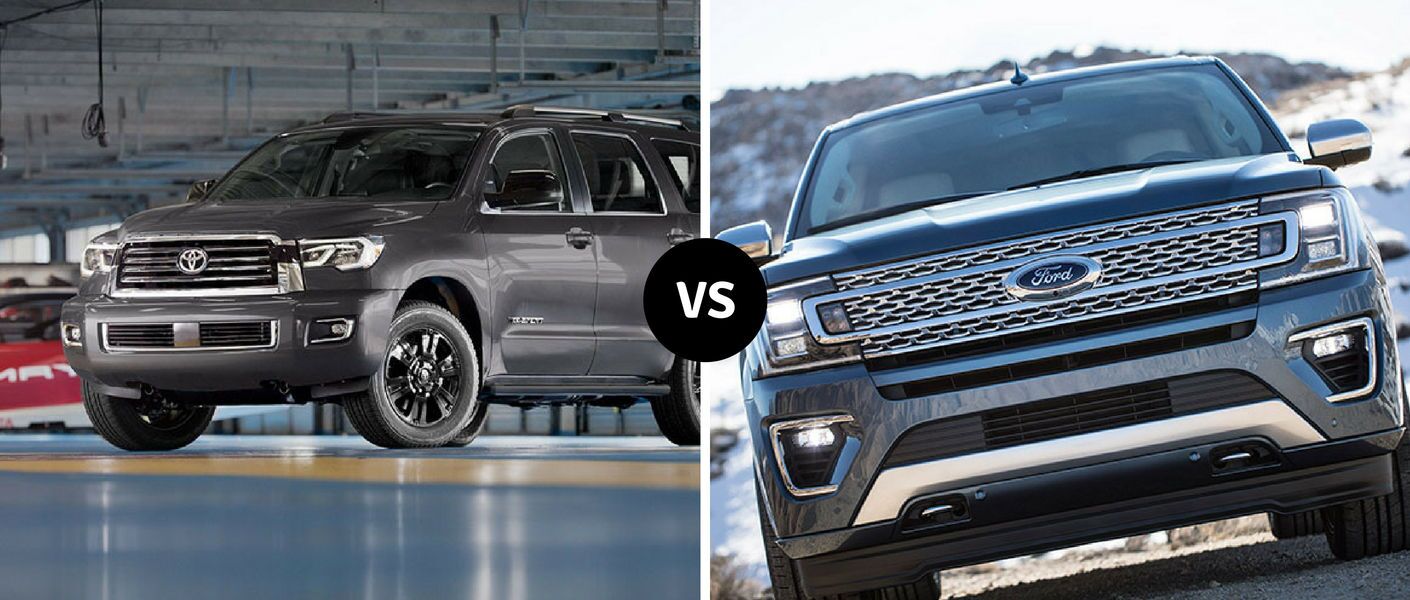 2018 Toyota Sequoia Vs Ford Expedition At Heritage 2018 Toyota Sequoia