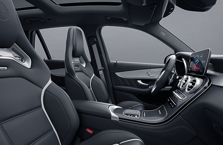 2022 Mercedes-AMG® GLC interior front seats