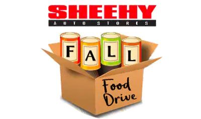 Sheehy Auto Stores Food Drive Logo